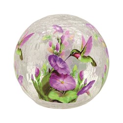 Floral Bird LED Ball 14cm Floral Bird LED Ball 14cm