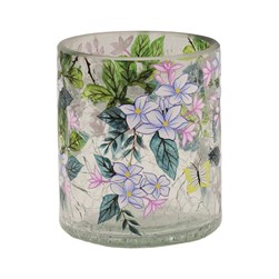 Floral Butterfly Tealight Holder 7cm Floral Butterfly Tealight Holder 7cm
