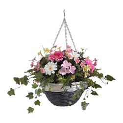Floral Hanging Basket 53cm Floral Hanging Basket 53cm
