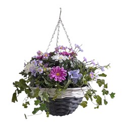 Floral Hanging Basket 53cm