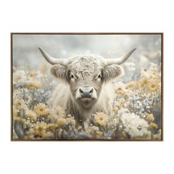 Floral Highland Print 50x70cm