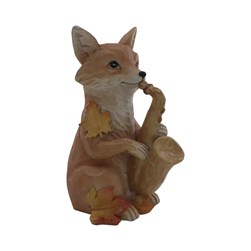 Fox Saxophonist 11x17cm