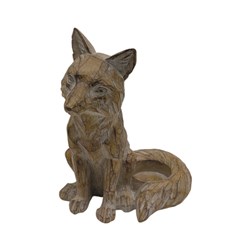 Fox Tealight Holder 16cm Fox Tealight Holder 16cm