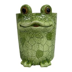 Frog Planter 19x17cm