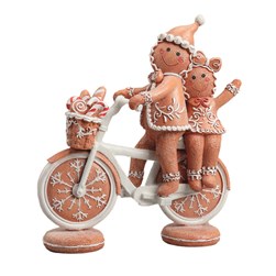 Gingerbread Cyclist 25cm