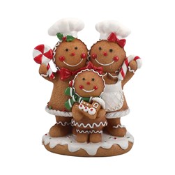 Gingerbread Family 14x17cm Gingerbread Family 14x17cm