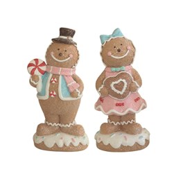 Gingerbread Figurines 16cm 2 Assorted Gingerbread Figurines 16cm 2 Assorted