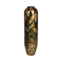 Gold Leaf Tall Narrow Vase 70.5cm Gold Leaf Tall Narrow Vase 70.5cm