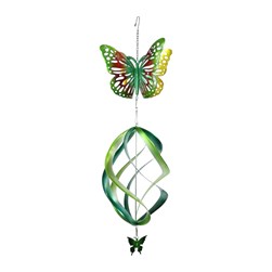 Green Butterfly Wind Spinner 73cm Green Butterfly Wind Spinner 73cm
