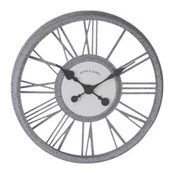 Grey Wall Clock 45cm