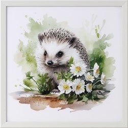 Hedgehog Crystal Picture 50cm Hedgehog Crystal Picture 50cm