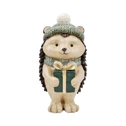 Hedgehog With Present 9x18cm Hedgehog With Present 9x18cm