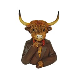 Highland Cow Bust 11x15cm Highland Cow Bust 11x15cm