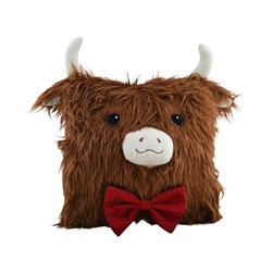 Highland Cow Cushion 49x47cm