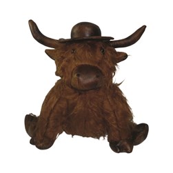 Highland Cow Door Stop 35x18x30 Highland Cow Door Stop 35x18x30