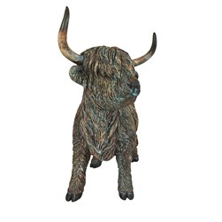 Highland Cow Standing 39x33cm