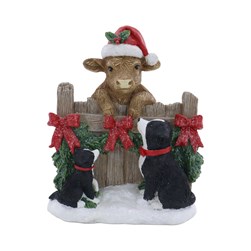 Highland Cow & Friends 16x20cm