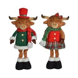 Highland Plush 43cm 2 Assorted Highland Plush 43cm 2 Assorted
