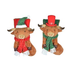 Highland Stocking 50cm 2 Assorted Highland Stocking 50cm 2 Assorted