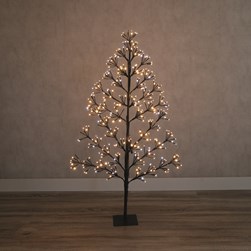 LED (384L) Twinkle Tree 120cm Black LED (384L) Twinkle Tree 120cm Black