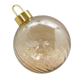 LED Bauble Decoration Gold 30cm LED Bauble Decoration Gold 30cm
