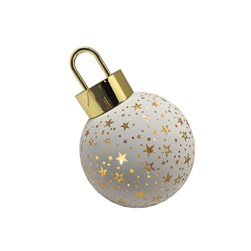 LED Bauble Decoration White 12cm LED Bauble Decoration White 12cm