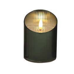 LED Candle Green 7.5x10cm LED Candle Green 7.5x10cm