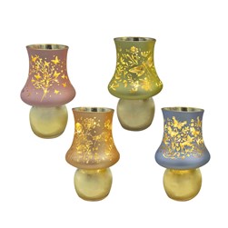 LED Deco Lamp 18cm 4 Asst