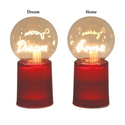 LED Dream Home Light Red 17cm 2 Assorted LED Dream Home Light Red 17cm 2 Assorted