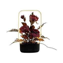 LED Floral Lamp Purple 20x37cm LED Floral Lamp Purple 20x37cm