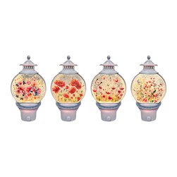 LED Floral Plug In 19cm 4 Assorted LED Floral Plug In 19cm 4 Assorted