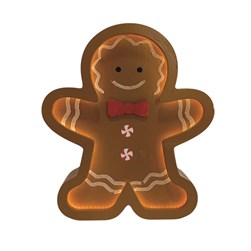 LED Gingerbread 13x15cm LED Gingerbread 13x15cm