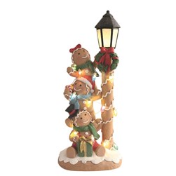 LED Gingerbread Lamppost 36cm