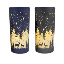 LED Glass Christmas Decoration 20cm 2 Assorted LED Glass Christmas Decoration 20cm 2 Assorted