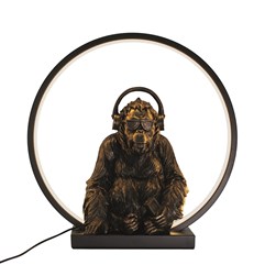 LED Gorilla in Headphones Lamp 35cm LED Gorilla in Headphones Lamp 35cm