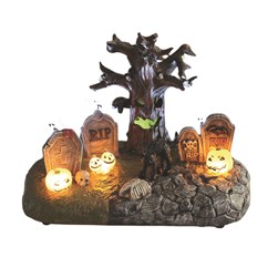 LED Halloween Graveyard 23 x 17cm LED Halloween Graveyard 23 x 17cm