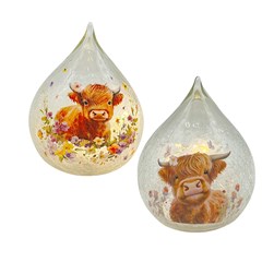 LED Highland Teardrop 15cm 2Assorted