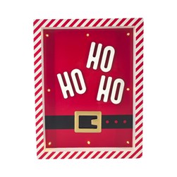 LED Ho Ho Ho 17 x 23cm LED Ho Ho Ho 17 x 23cm