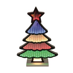 LED Infinity Xmas Tree 21x31cm LED Infinity Xmas Tree 21x31cm