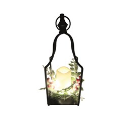 LED Lantern Black 15x39cm LED Lantern Black 15x39cm
