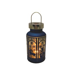 LED Lantern Blue 20cm LED Lantern Blue 20cm