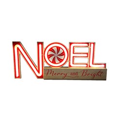 LED Noel 30x12cm