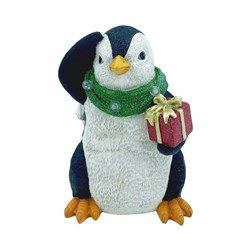 LED Penguin with Scarf 15 x 20cm