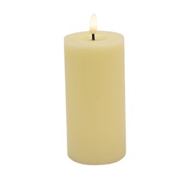 LED Pillar Ivory 15cm