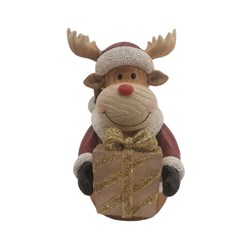LED Reindeer & Present 16cm LED Reindeer & Present 16cm