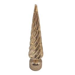 LED Rotating Tree Gold 40cm