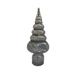 LED Rotating Tree Grey 39cm