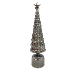 LED Rotating Tree Grey 43cm LED Rotating Tree Grey 43cm