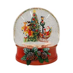 LED Santa Lantern Sp 17cm