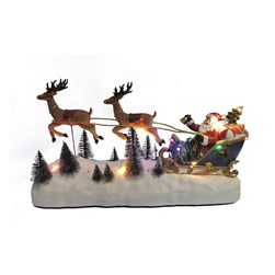 LED Santa Sleigh 39x21xm LED Santa Sleigh 39x21xm
